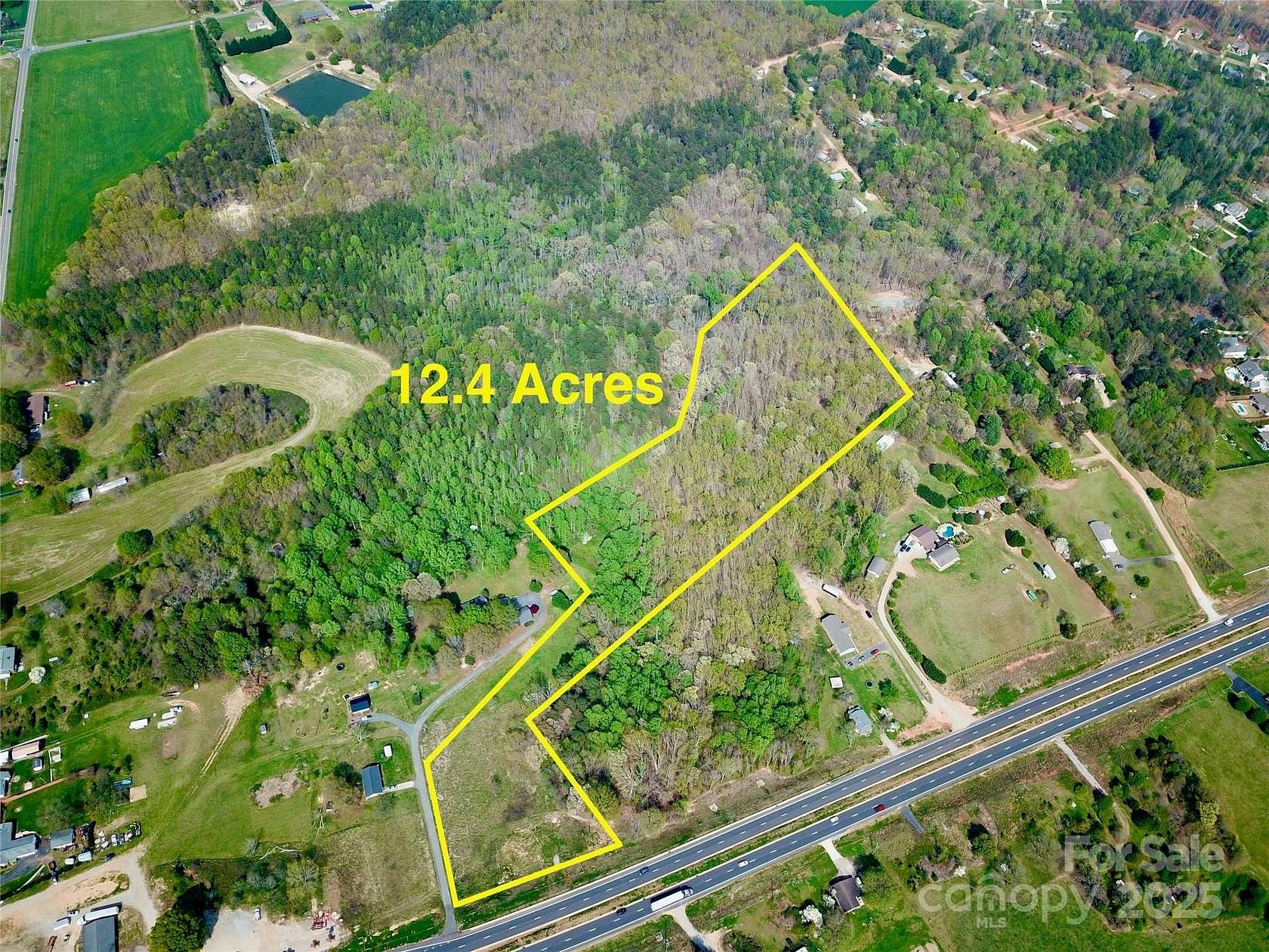 12.4 Acres of Land for Sale in Maiden, North Carolina