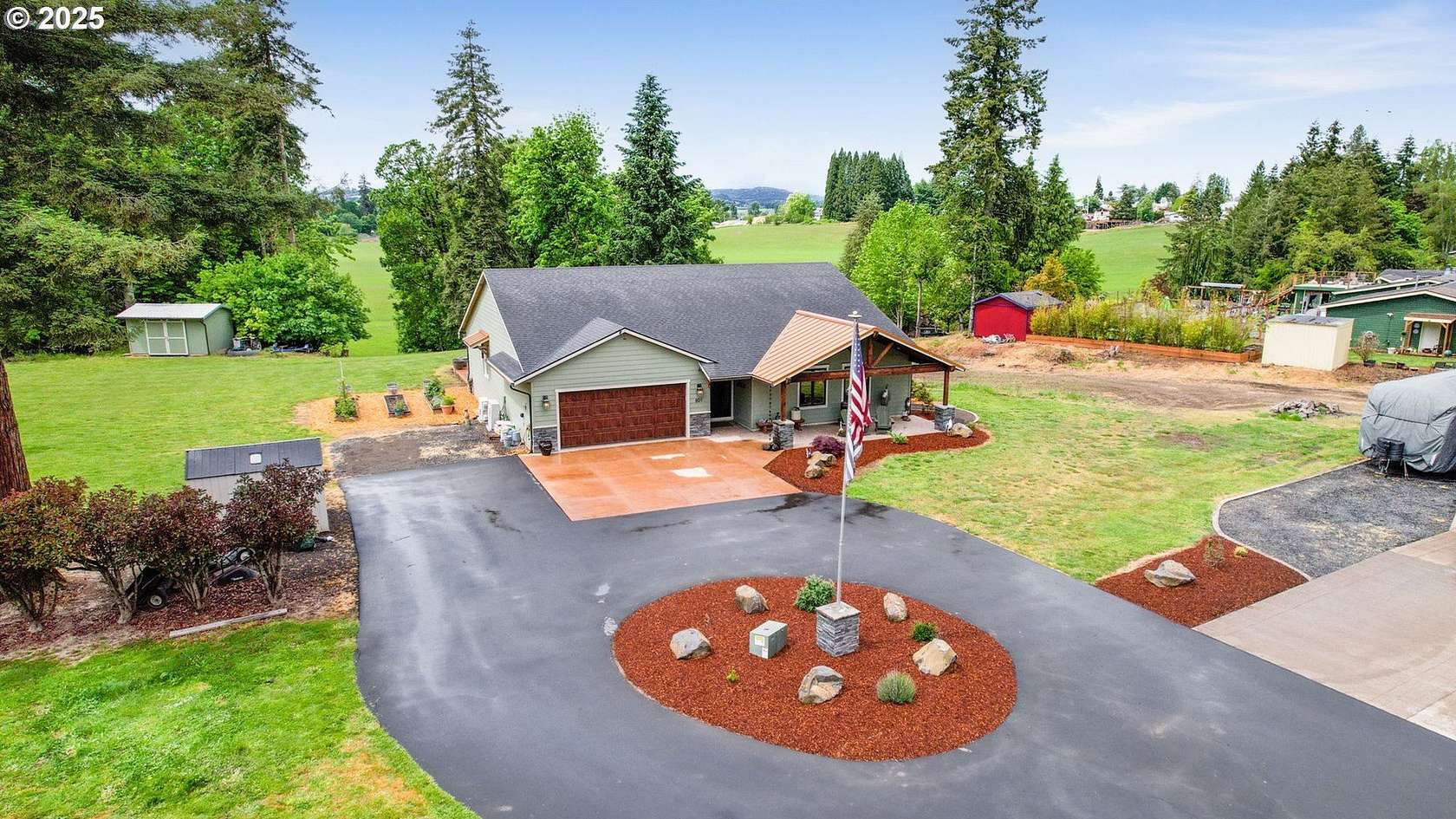 2.42 Acres of Land with Home for Sale in Carlton, Oregon