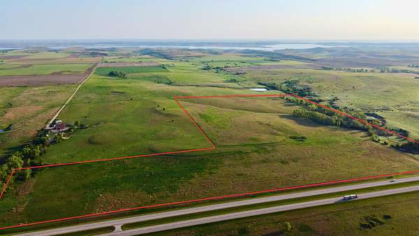90 Acres of Recreational Land & Farm for Sale in Dorrance, Kansas