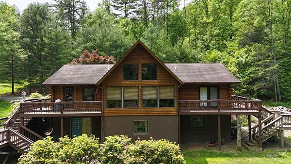 32 Acres of Land with Home for Sale in Warm Springs, Virginia