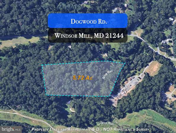 5.72 Acres of Residential Land for Sale in Windsor Mill, Maryland