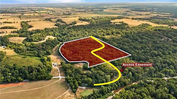 21.4 Acres of Agricultural Land for Sale in Pea Ridge, Arkansas
