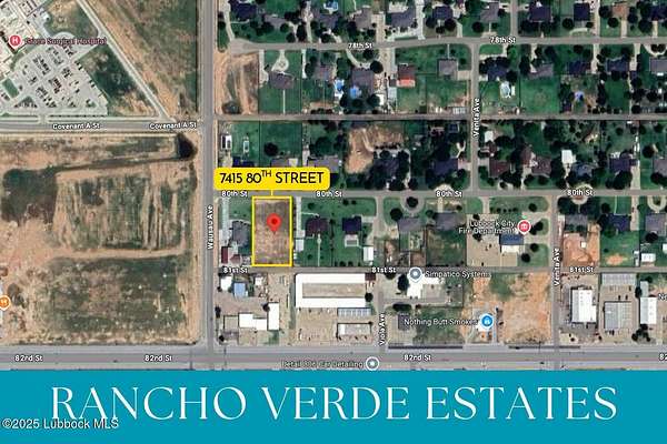 0.86 Acres of Residential Land for Sale in Lubbock, Texas