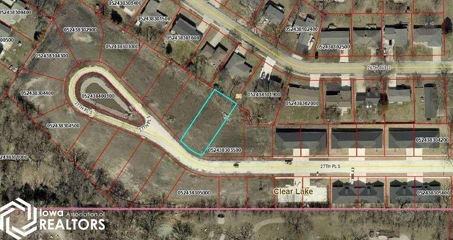 0.23 Acres of Residential Land for Sale in Clear Lake, Iowa