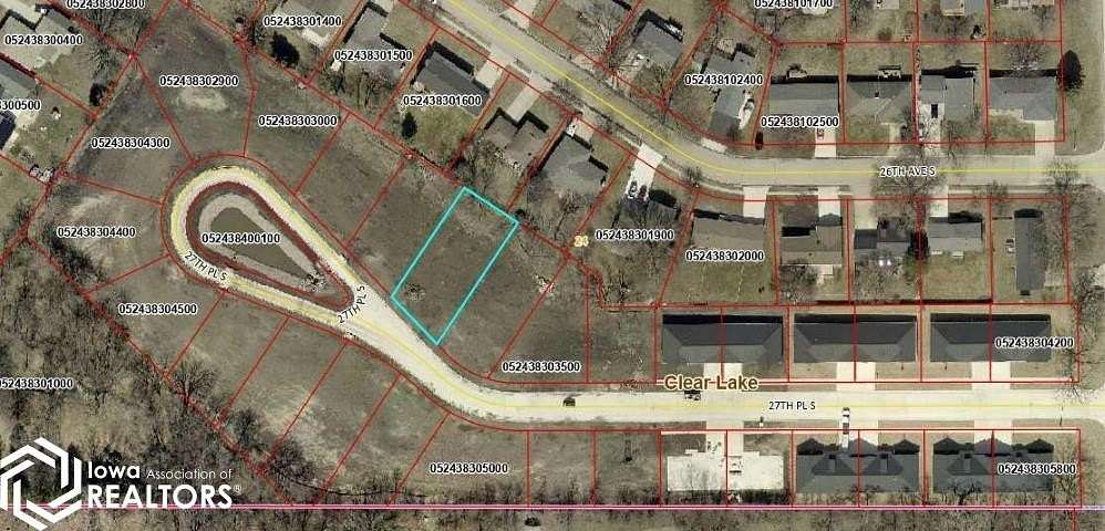 0.23 Acres of Residential Land for Sale in Clear Lake, Iowa
