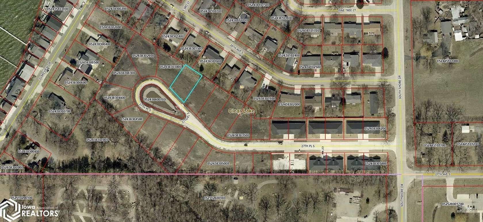 0.2 Acres of Residential Land for Sale in Clear Lake, Iowa