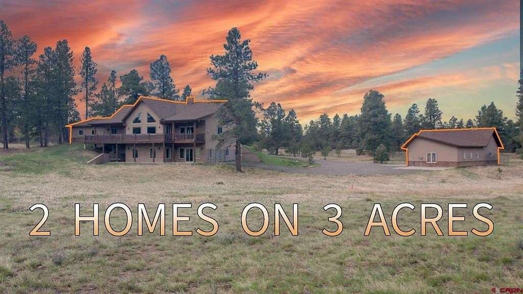 3.26 Acres of Land with Home for Sale in Pagosa Springs, Colorado