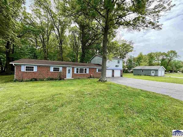 1.74 Acres of Residential Land with Home for Sale in West Terre Haute, Indiana