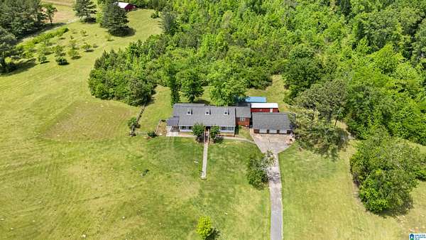 38 Acres of Recreational Land with Home for Sale in Warrior, Alabama