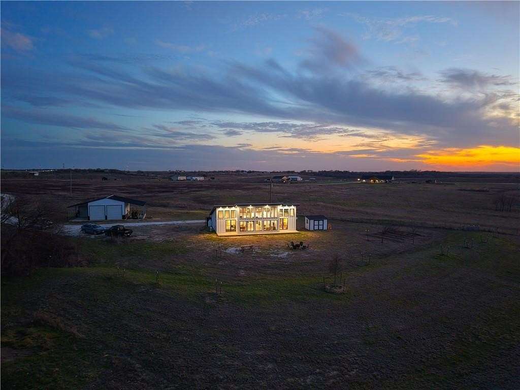 11.3 Acres of Land with Home for Sale in Abbott, Texas