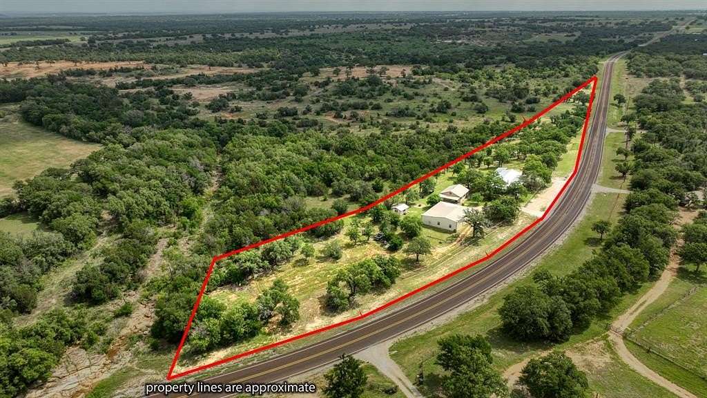 3.44 Acres of Residential Land with Home for Sale in Lipan, Texas