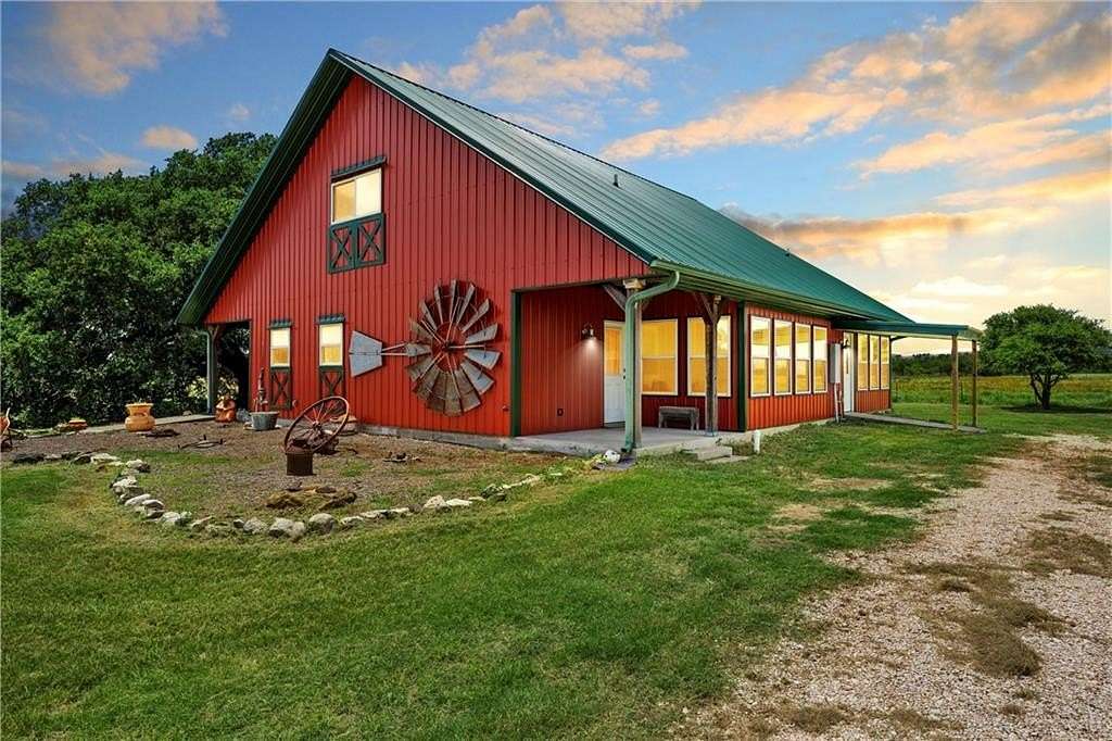 62.2 Acres of Agricultural Land with Home for Sale in Lott, Texas