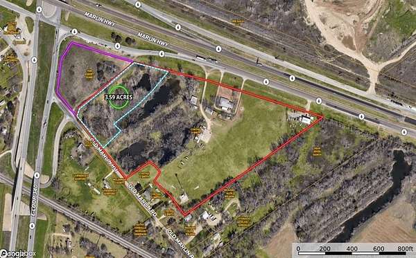 3.59 Acres of Commercial Land for Sale in Waco, Texas