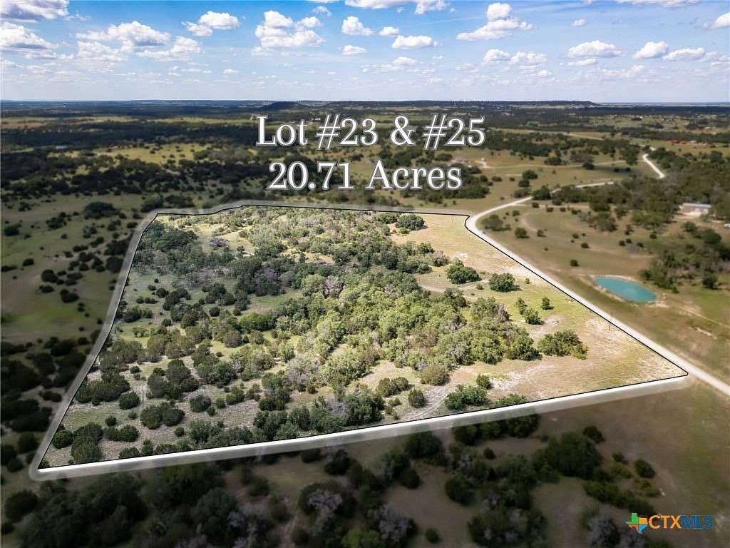 20.7 Acres of Land for Sale in Lampasas, Texas