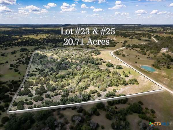 20.7 Acres of Land for Sale in Lampasas, Texas