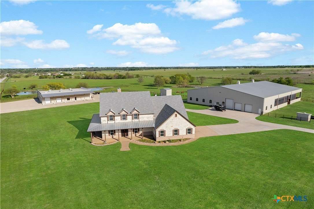 34 Acres of Agricultural Land with Home for Sale in Justin, Texas