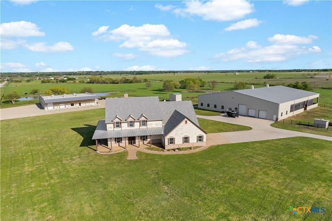 32.7 Acres of Agricultural Land with Home for Sale in Justin, Texas