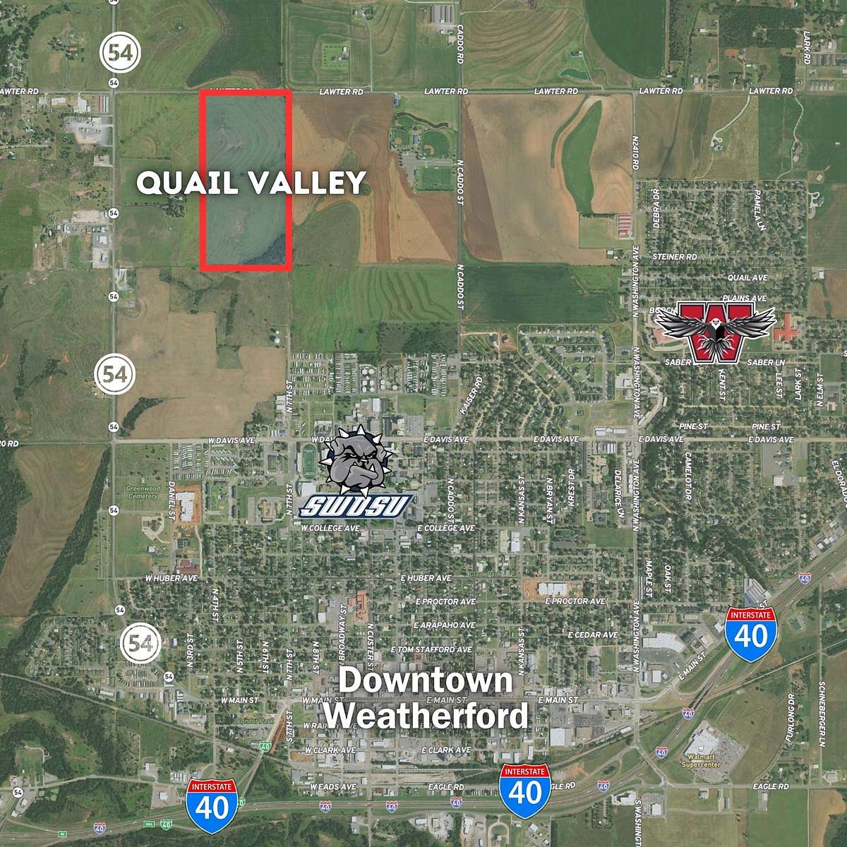 2 Acres of Residential Land for Sale in Weatherford, Oklahoma