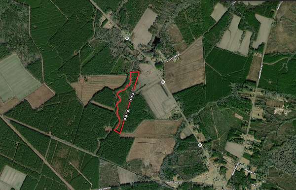 23 Acres of Recreational Land & Farm for Sale in Aurora, North Carolina