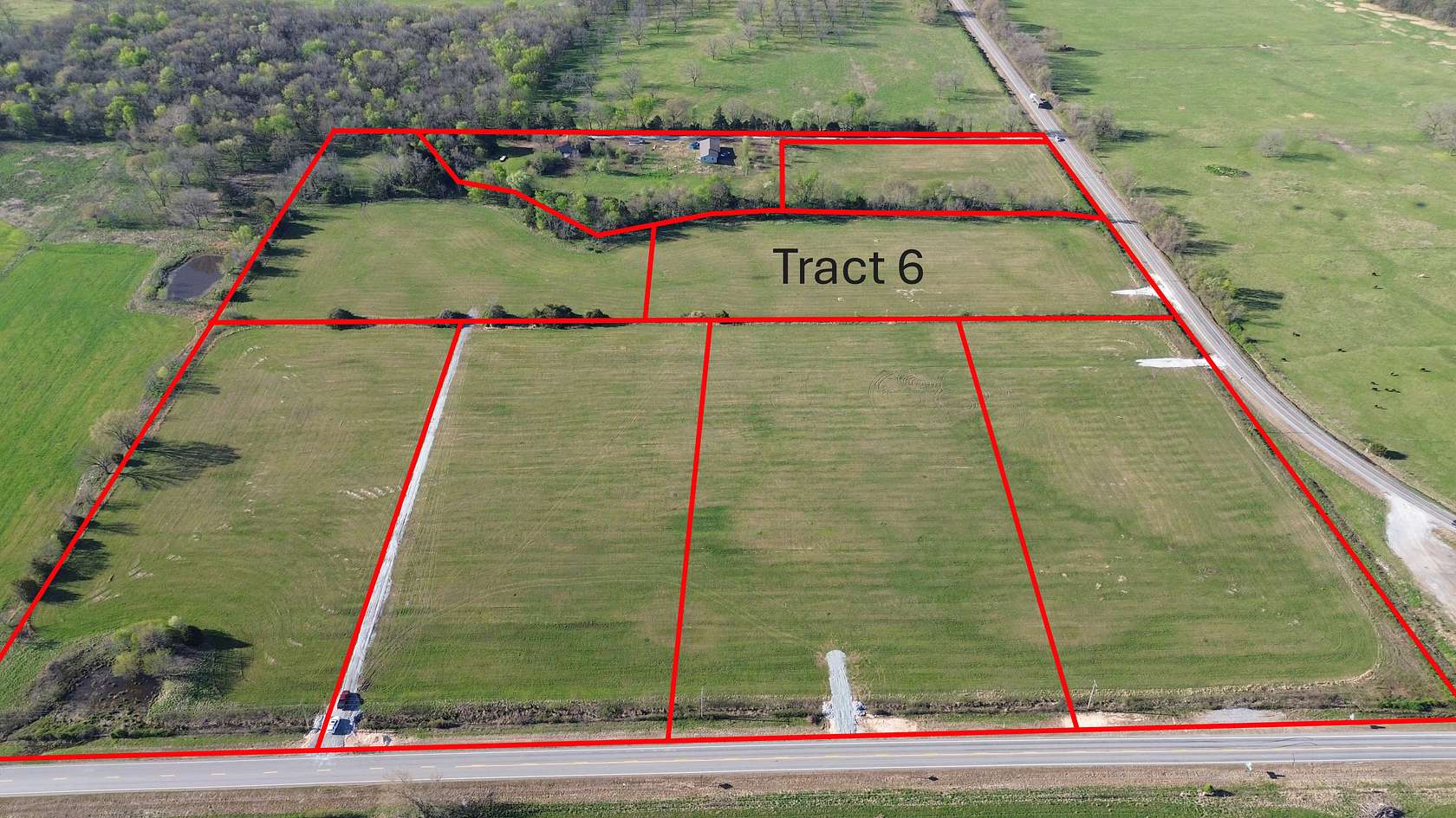 6.13 Acres of Agricultural Land for Sale in Maysville, Arkansas