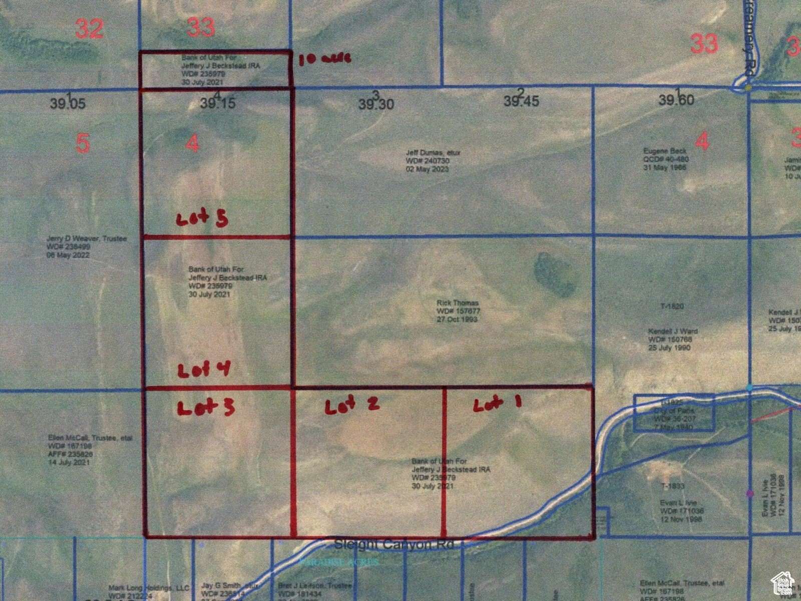 209 Acres of Agricultural Land for Sale in Paris, Idaho