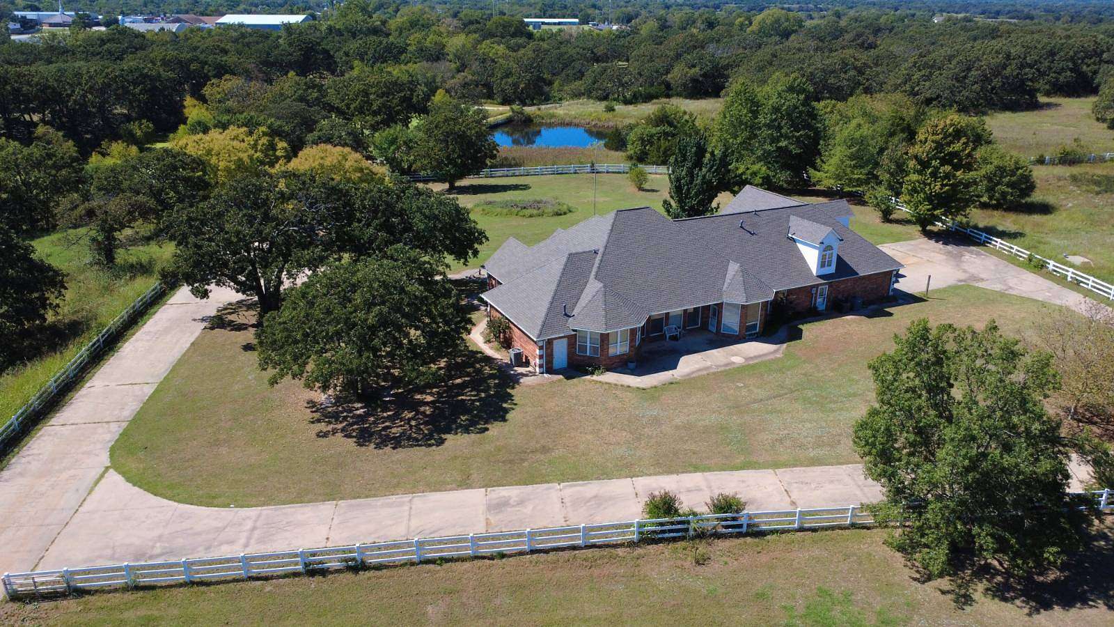 16 Acres of Land with Home for Sale in Meeker, Oklahoma