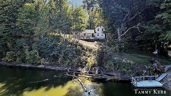 3.8 Acres of Residential Land with Home for Sale in Fennville, Michigan