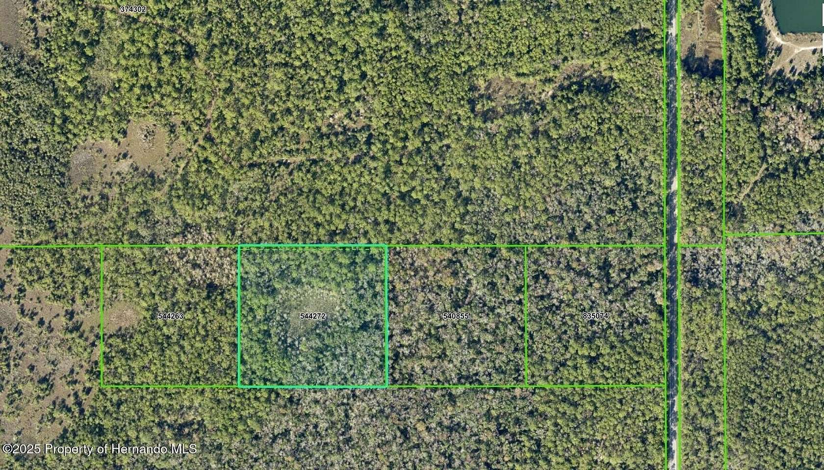 10.5 Acres of Land for Sale in Hernando Beach, Florida