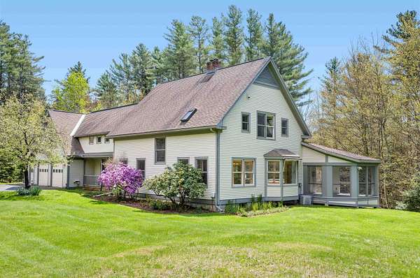 10.2 Acres of Land with Home for Sale in Waterbury, Vermont