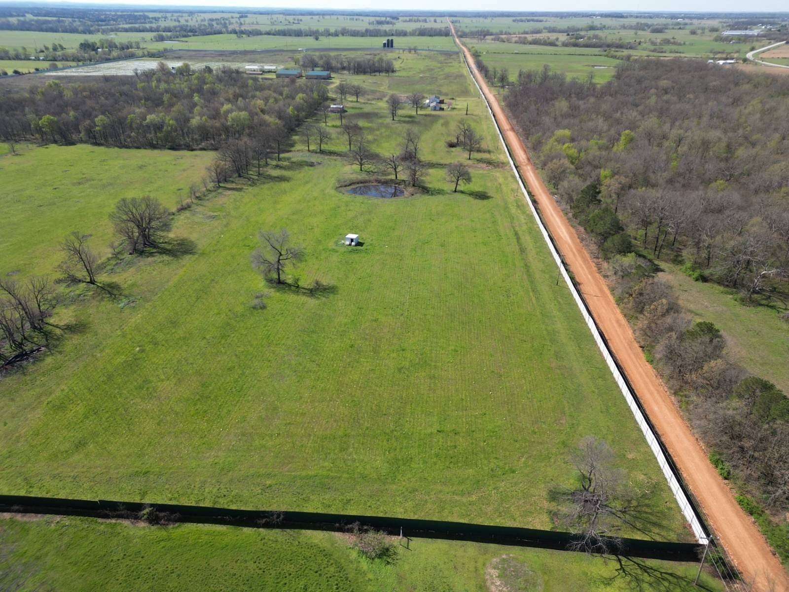 118 Acres of Recreational Land & Farm for Sale in Colcord, Oklahoma