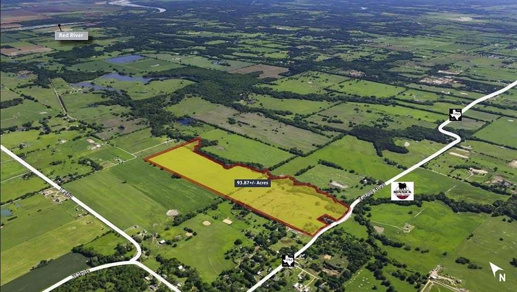 93.9 Acres of Land for Sale in Ravenna, Texas