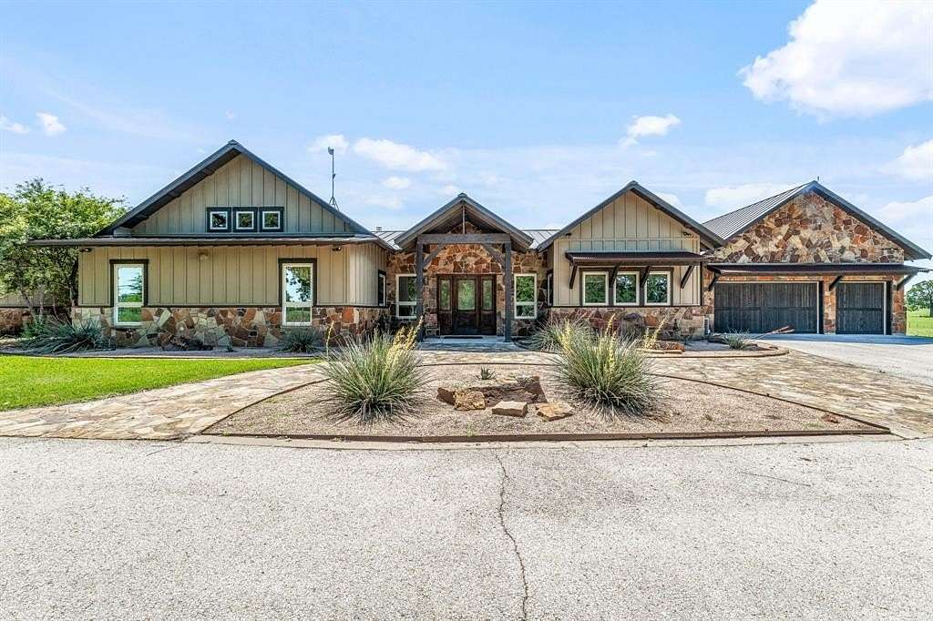 77.2 Acres of Agricultural Land with Home for Sale in Lipan, Texas