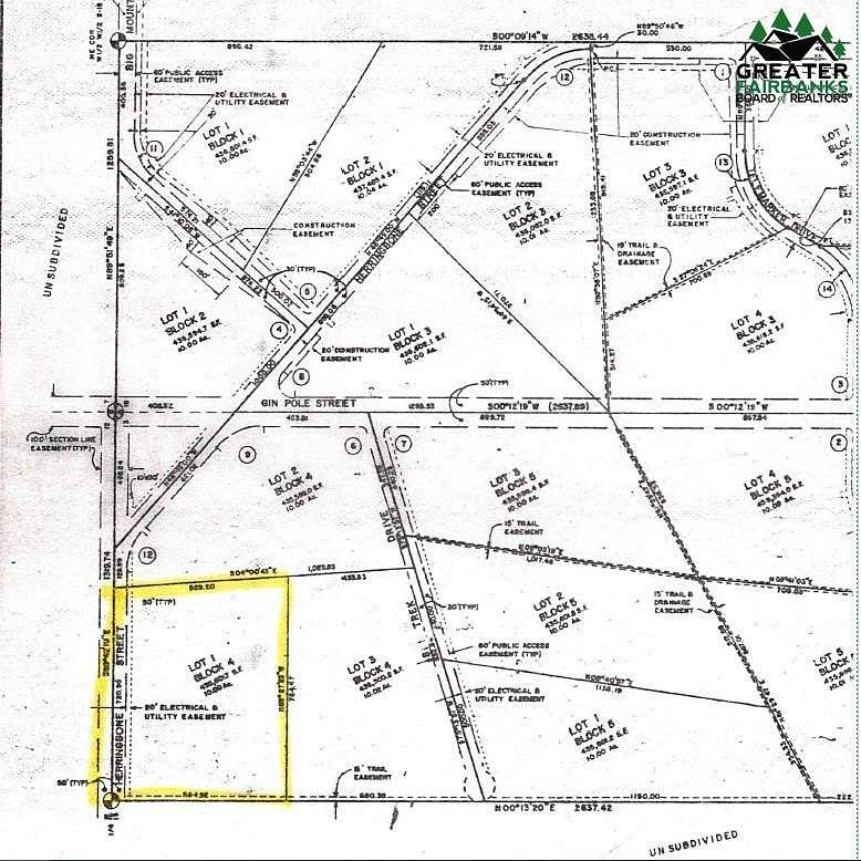 10 Acres of Residential Land for Sale in Talkeetna, Alaska