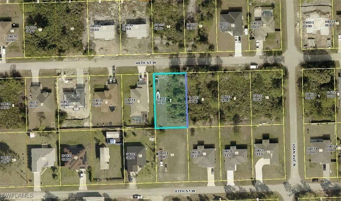0.25 Acres of Residential Land for Sale in Lehigh Acres, Florida