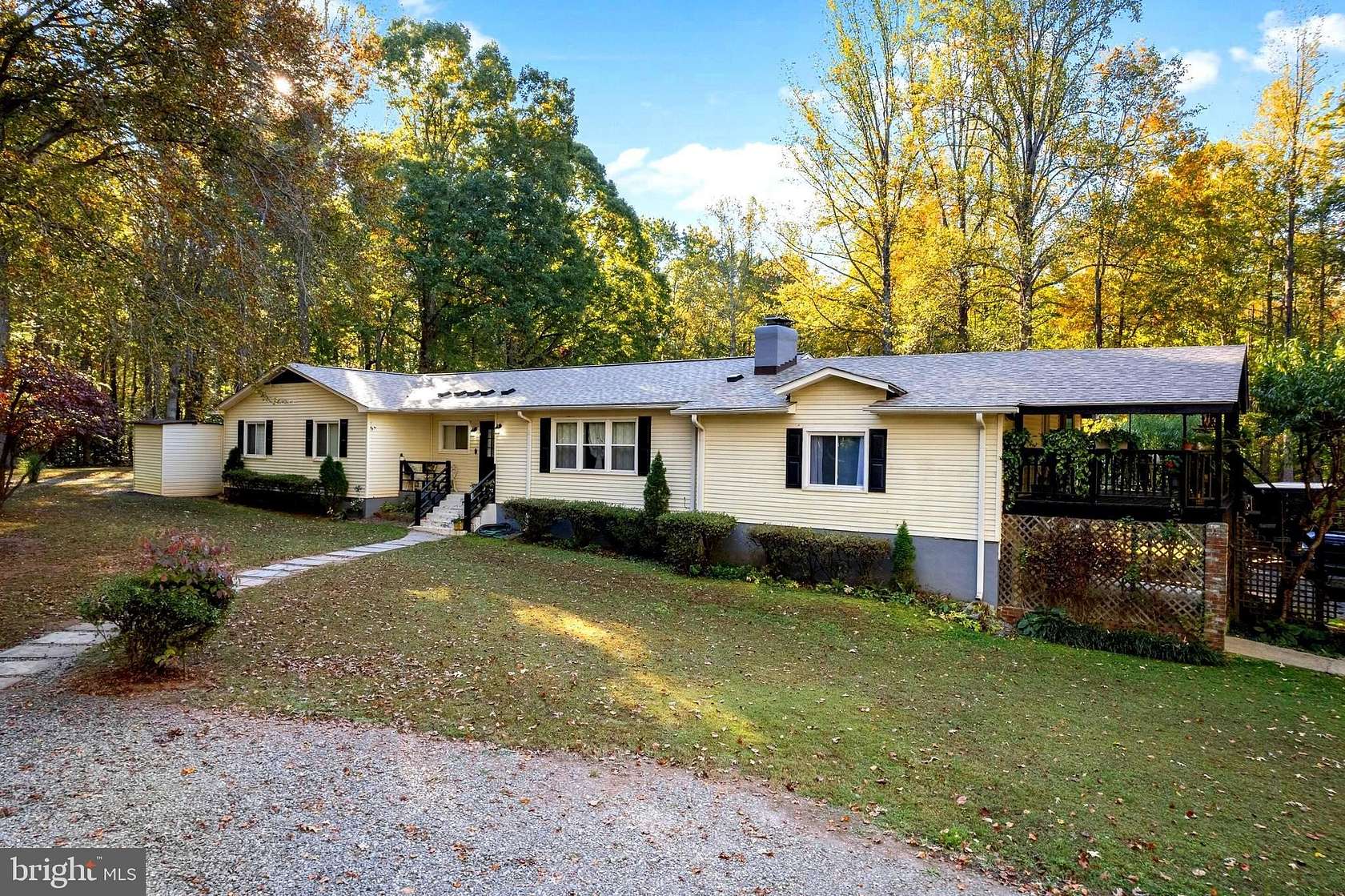 5 Acres of Land with Home for Sale in Fredericksburg, Virginia