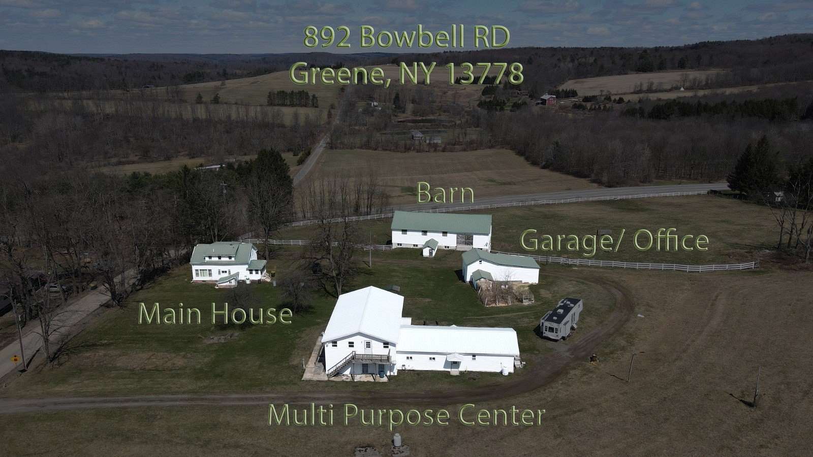 104 Acres of Land with Home for Sale in Greene, New York
