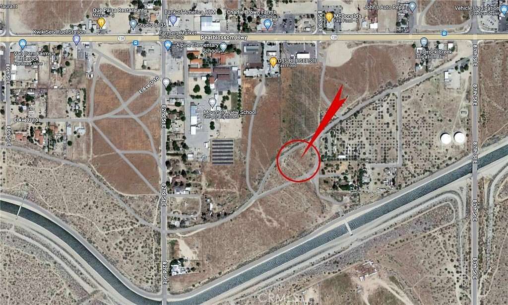 3.65 Acres of Residential Land for Sale in Littlerock, California
