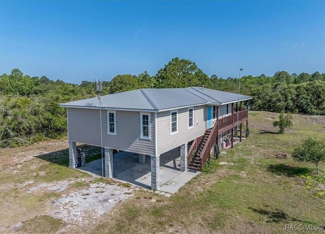 10.2 Acres of Land with Home for Sale in Cedar Key, Florida