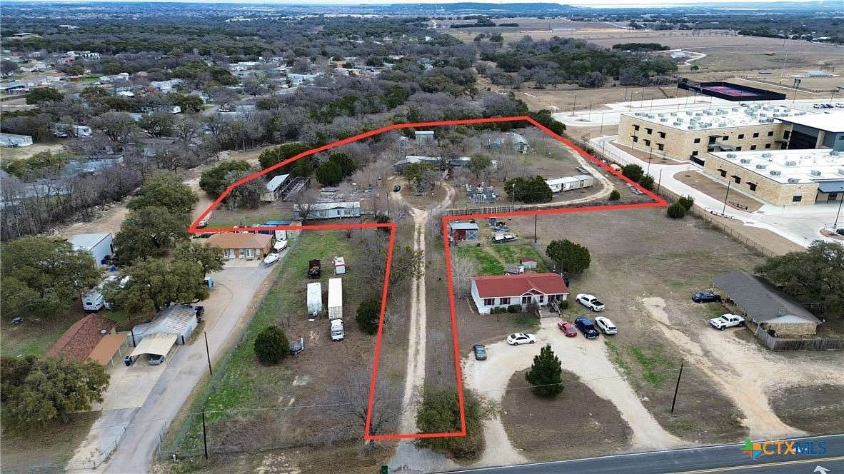 4.17 Acres of Residential Land with Home for Sale in Killeen, Texas