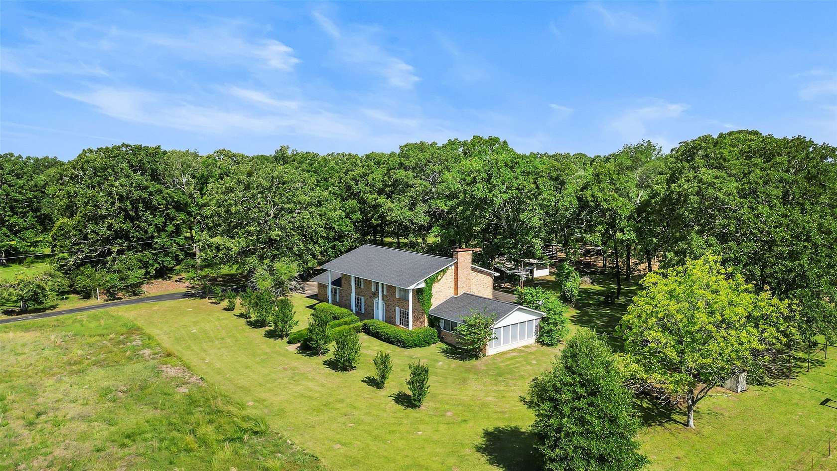 50 Acres of Land with Home for Sale in New Boston, Texas