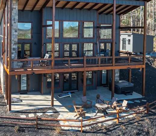 2 Acres of Residential Land with Home for Sale in Blue Ridge, Georgia