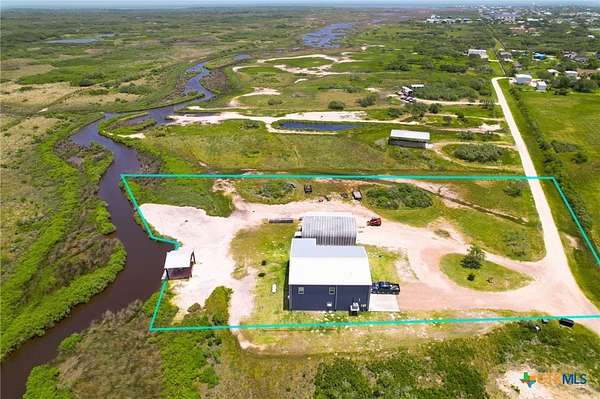 2 Acres of Residential Land with Home for Sale in Port O'Connor, Texas