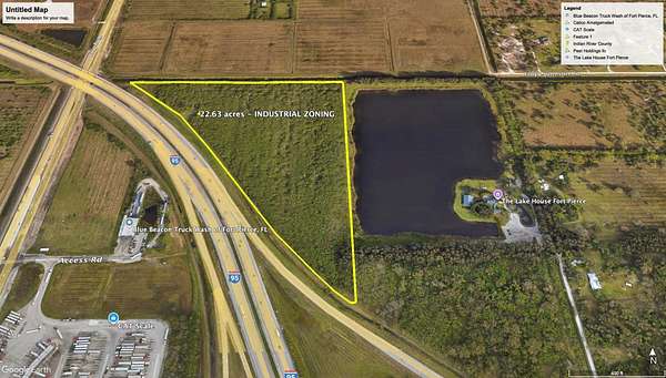22.6 Acres of Commercial Land for Sale in Fort Pierce, Florida
