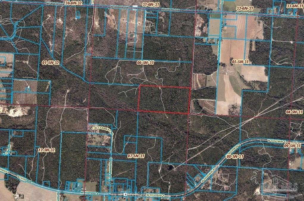 80.4 Acres of Recreational Land for Sale in Century, Florida