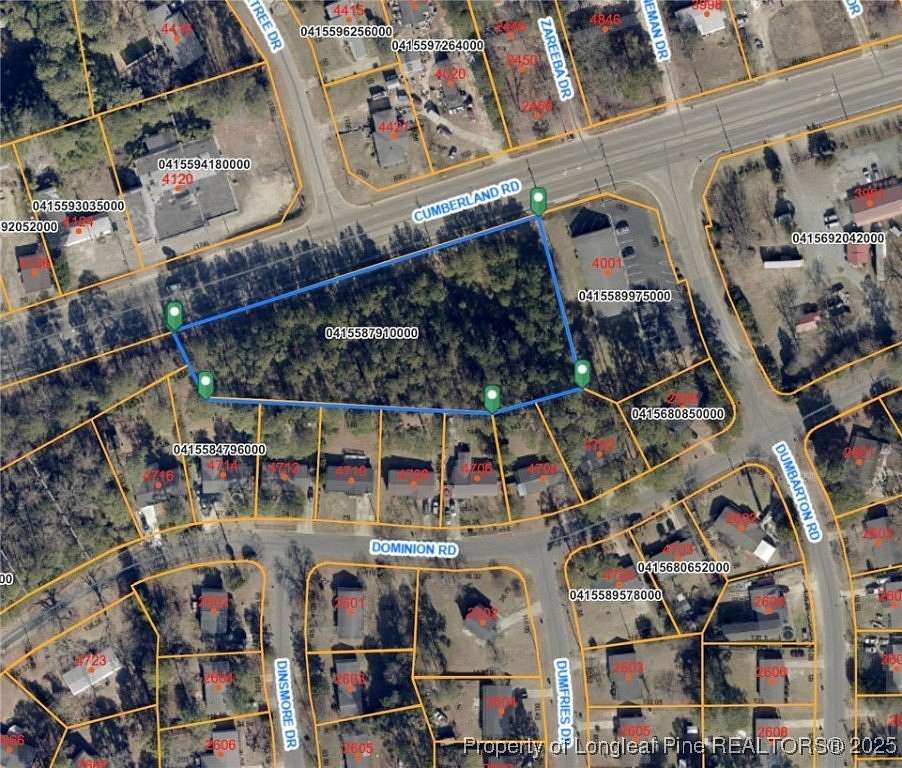 1.77 Acres of Commercial Land for Sale in Fayetteville, North Carolina