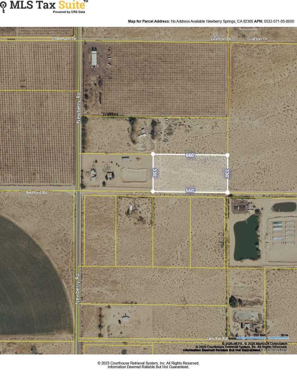 5 Acres of Land for Sale in Newberry Springs, California