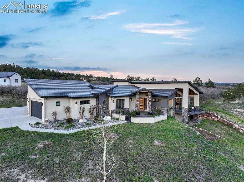 4 Acres of Residential Land with Home for Sale in Colorado Springs, Colorado