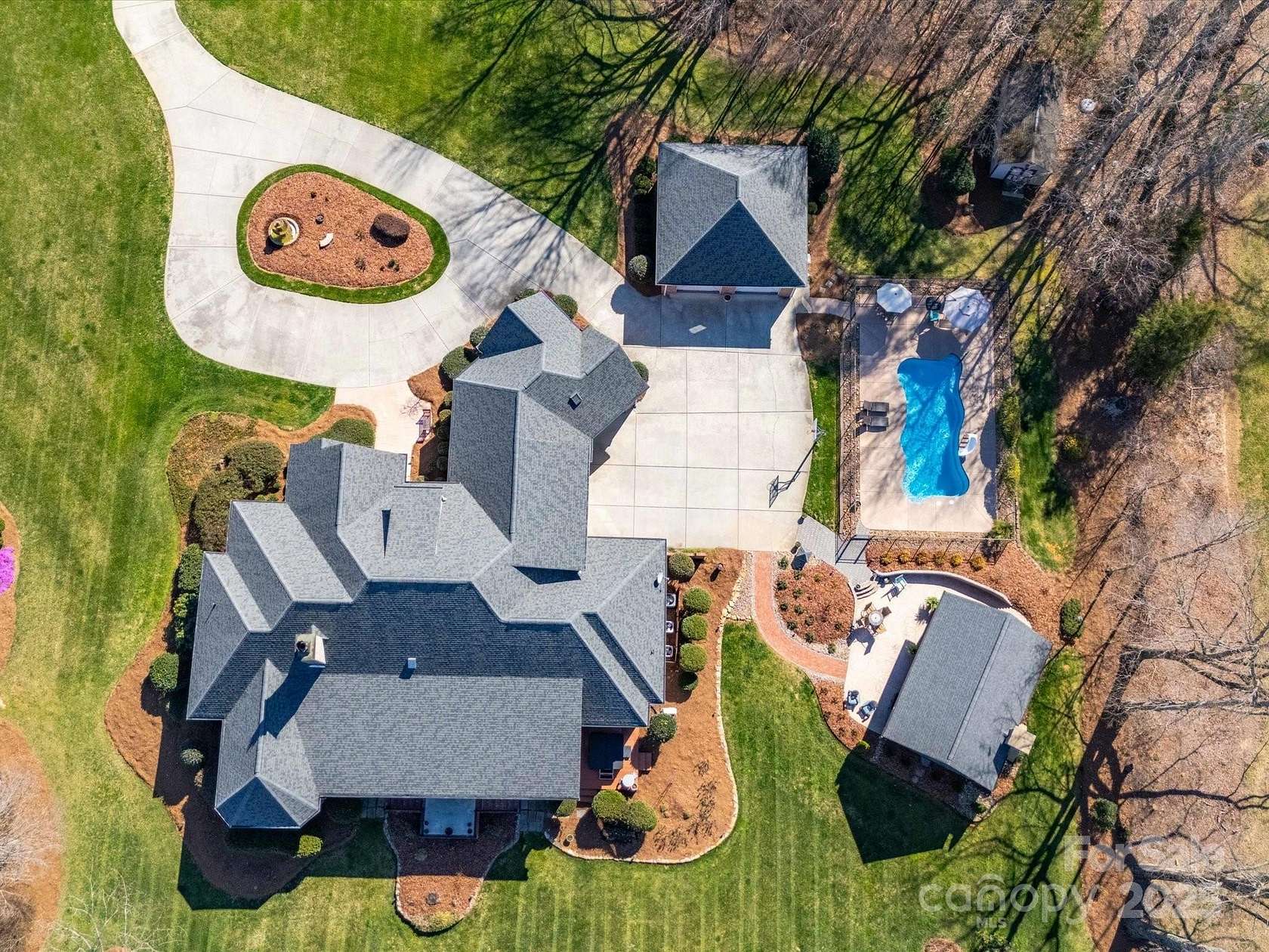 2 Acres of Residential Land with Home for Sale in China Grove, North Carolina