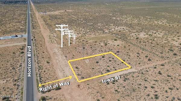 0.82 Acres of Land for Sale in Horizon City, Texas