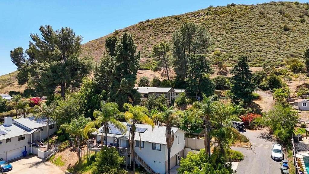 2 Acres of Residential Land with Home for Sale in Lakeside, California